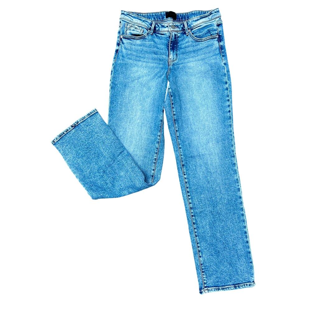 Buckle high rise wide leg jeans size 31x36